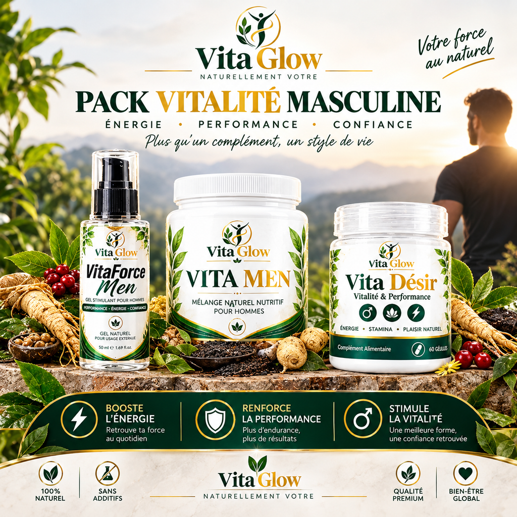 Pack Vitalité Masculine